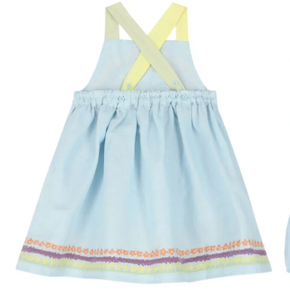 STELLA‎ MCCARTNEY Colorful Embroidered Kids Dress 9 months